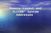 Memory Layout and SLC500™ System Addresses. Processor Memory Division An SLC 500 processor's memory is divided into two storage areas. Like two drawers.