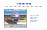Positioning–1 Positioning G Positioning G Perceptual Mapping G Preference Mapping.