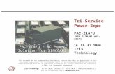 Iris Technology PO Box 5838, Irvine, CA 92616-5838 / (949)975-8410 tel /  / PROPRIETARY DATA Tri-Service Power Expo PAC-216/U [NSN.
