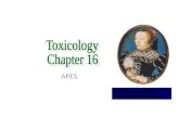 APES Catherine de Medici Mother of Toxicology. Categories of pollution Infectious Agents Transmissible disease: spread from person to person – Pathogen: