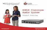 820iR Classroom Audio System Product Overview. For Today… Why Classroom Audio? REDMIKE VC Overview Proper Positioning Adjusting the Volume Daily Use Classroom.