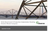 2016 Attachment O Projection Stakeholder Meeting Ameren Illinois Company September 24, 2015.