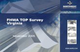 FHWA TOP Survey Virginia November 2005.
