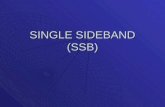 SINGLE SIDEBAND (SSB). Cont’d…ssb  Conventional AM – wasteful of transmission power and bandwidth.  Suppressing carrier signal – reduces the transmitted.