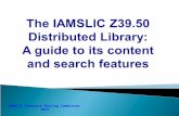 1 IAMSLIC Resource Sharing Committee, 2012.  IAMSLIC facilitates international resource sharing among aquatic and marine science libraries and information.