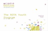 The ROTA Youth Program 24 th of Sept. 2012 Abdallah Diwan.