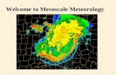 Welcome to Mesoscale Meteorology. - the scales of fronts and cyclones studied first by Norwegian scientists. The “classic” definition of the synoptic.