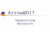 Arrow@DIT Supporting Research. Institutional Repository Digital archive Institutional Repository Arrow@DIT A digital collection of research material produced.