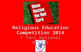 Religious Education Competition 2014 Y Pant National Winner.