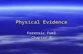 Physical Evidence Forensic Fuel Chapter 3. Lecture Highlights  Negative Controls  Comparison and Identification  Class vs. Individual Characteristics.