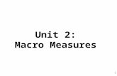 Unit 2: Macro Measures 1. 9_______ 10___________ 11_________ 7 5 6 8 3_____ Review 1.Define GDP? What are the four components? 2.What is not included.
