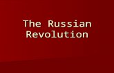 The Russian Revolution. A Few Quick Reflections What types of economic, political and social conditions characterized late 19 th Century European nations?