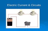 Electric Current & Circuits. What is the difference between static electricity and current electricity ? Static electricity is stationary or collects.