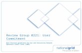 Review Group 0221: User Commitment Best Practise guidelines for Gas and Electricity Network Operators Credit Cover (2005)