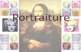 Portraiture Lesson 1. Connector: Card Sort Which paintings are portraits? Portraits Not Portraits.