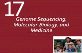 17 Genome Sequencing, Molecular Biology, and Medicine.