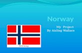 My Project By Aisling Wallace. Location Of Norway.