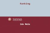 Ranking Ida Mele. Introduction The set of software components for the management of large sets of data is made of: MG4J Fastutil the DSI Utilities Sux4J.