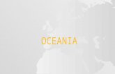 Oceania, the planet's smallest continent with 14 countries.  Australia, New Zealand, Papua New Guinea, as well as the thousands of coral atolls and.