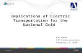 PJM©2009 Implications of Electric Transportation for the National Grid Ken Huber PJM Interconnection February 19, 2010.