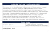 NIEM 101 -Technical Introduction to NIEM This course will introduce business and technical architects, program analysts and information exchange designers.