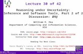 Computing & Information Sciences Kansas State University Lecture 30 of 42 CIS 530 / 730 Artificial Intelligence Lecture 30 of 42 William H. Hsu Department.