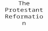 The Protestant Reformation. Causes Abuses by Church Officials –sale of indulgences –corruption –uneducated clergy –clergy does not follow church rules.
