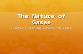The Nature of Gases Kinetic Theory and a Model for Gases.