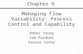1 Managing Flow Variability: Process Control and Capability Amber Young Sam Parduhn Paresh Sinha Chapter 9.