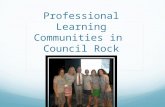 Professional Learning Communities in Council Rock.