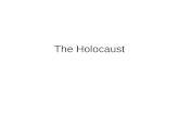 The Holocaust. Anti-Semitism Hostility towards or prejudice against Jews or Judaism.