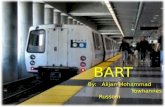 BART By: Alijan Mohammad Yowhannes Russom.  Mr. Yohannes Russom  Former Chabot Student  Accepted as Civil Engineering Transfer Student by UCLA  Starts.