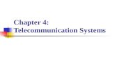 Chapter 4: Telecommunication Systems. Mobile phone subscribers worldwide year Subscribers [million] 0 200 400 600 800 1000 1200 1400 1600 199619971998199920002001200220032004.