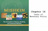 Chapter 18 Tools of Monetary Policy. © 2016 Pearson Education, Inc. All rights reserved.15-2 Preview This chapter examines the tools used by the Federal.