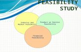 F EASIBILITY STUDY Industry and Market Feasibility Product or Service Feasibility Financial Feasibility.