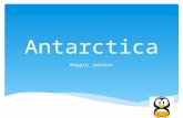 Antarctica Maggie Johnson. Antarctica is located at the south pole. Feb.-Nov.-is the summer. The coldest ever is -129 degree F Or-89 degree C! Winter.