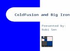 ColdFusion and Big Iron Presented by: Robi Sen. Copyright 2001 Granularity Information Architecture All Rights Reserved Introduction Robi Sen – CIO of.