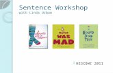 Sentence Workshop with Linda Urban  NESCBWI 2011.