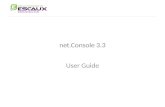 The net.Console User Manual net.Console 3.3 User Guide.