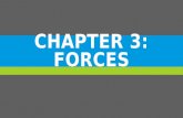 CHAPTER 3: FORCES. SECTION 1 (PART 1) - Introduction to Forces and Newton’s 2 nd Law Of Motion.