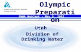 Olympic Preparation Utah Division of Drinking Water AWWA WebCast - May 9, 2002.