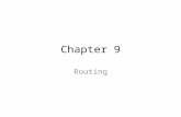 Chapter 9 Routing. Contents Definition Differences from switching Autonomous systems Routing tables Viewing routes Routing protocols Route aggregation.