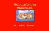 Multiplying Munchies By: Britny Wheeler. This is Mila. She wants to make some yummy trail mix.