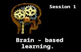 Brain – based learning. Session 1. Planning, Decision Making. Where am I? Where is that? Who is that? Vision Speech, Sounds Moving Muscles Cerebellum.