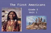The First Americans Grade 5 Unit 1. Lesson 1 How did geography and climate affect how early people lived? Nomad Migration Adapt Agriculture Technology.