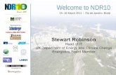 15 –18 March 2011 l Rio de Janeiro, Brasil Welcome to NDR10 Sponsored by.