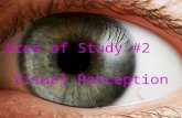 Area of Study #2 Visual Perception. Perception Imagine you are sitting on the sofa, reading a book. While reading you become aware of a slight, unidentifiable.