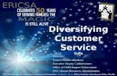 ERICSA 50 th Annual Training Conference & Exposition ▪ May 19 – 23 ▪ Hilton Orlando Lake Buena Vista, Florida Diversifying Customer Service Date Presenter:
