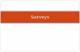 Surveys. How do you feel about surveys? Annoying? Intrusive? Frustrating? Ambiguous? Boring? Fun? Exciting? Great use of my time? Too short? Clear? How.