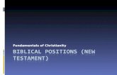 Fundamentals of Christianity. Series Overview  Purpose of this series  Scope  Core Beliefs  The Bible  Biblical Positions  Corporate Worship  Protestants/Catholics.